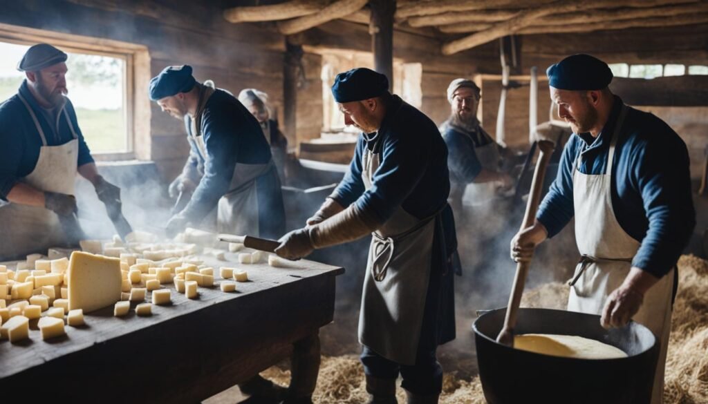 Cheese production in Latvia